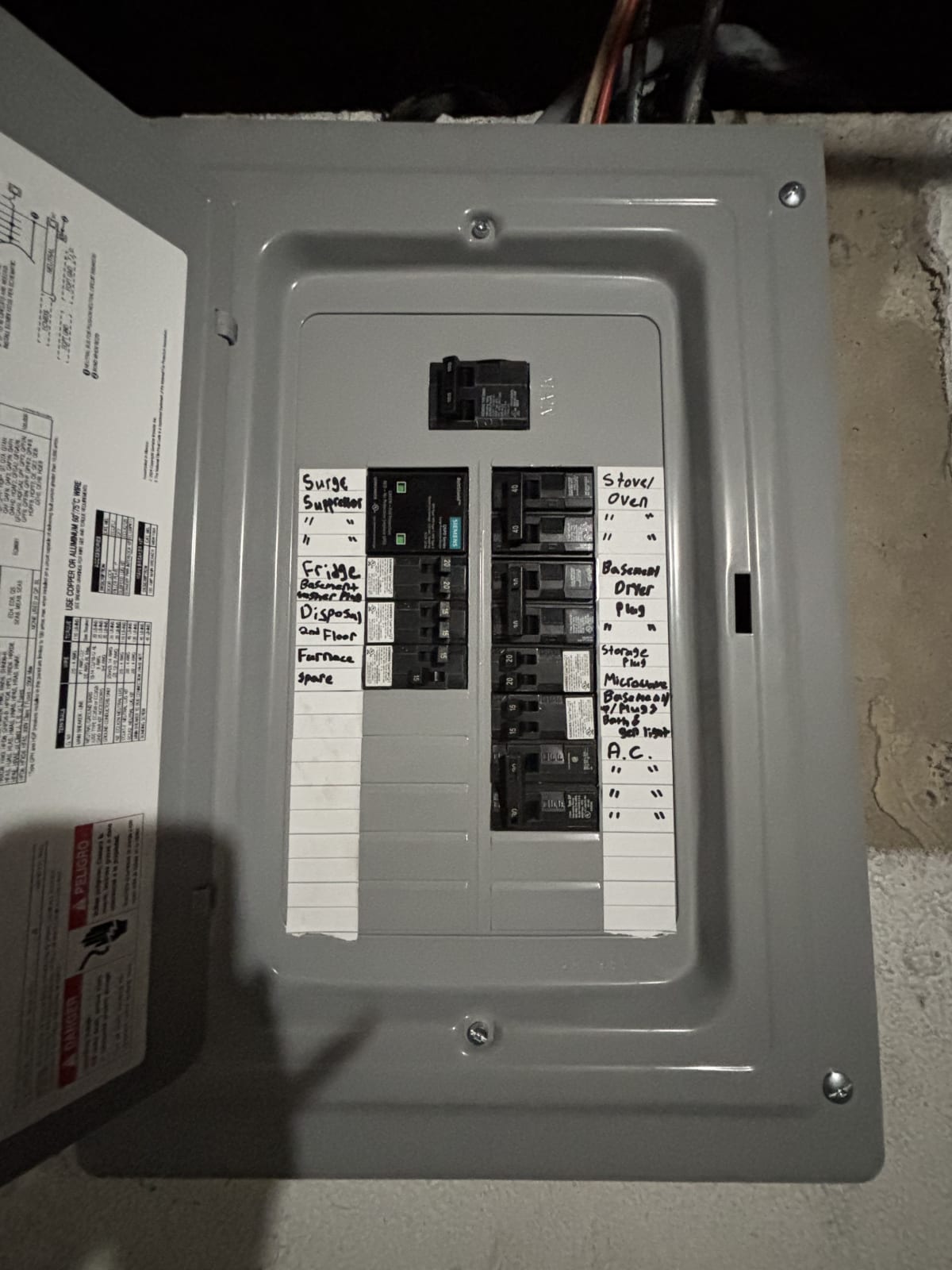 Panel Upgrade project photo in Troy
